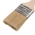 Кисть плоская натуральная щетина деревянная ручка Wenzo Wood 50х14 мм для эмалей и лаков на алкидной основе