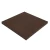 Плитка для лестниц и ступеней Базовая 325х325х23 мм шоколад полимерпесчаная WeEco