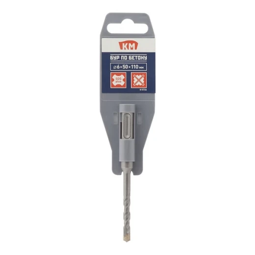 Бур SDS-plus КМ 6х50х110 мм (815726)