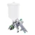 Краскопульт пневматический Pegas Pneumatic HVLP827 1/4 0,6 л (2725)